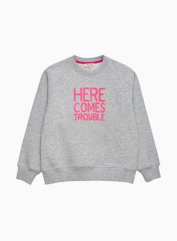 Women's Here Comes Trouble Sweatshirt