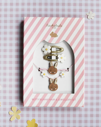 Betty Bunny Hair & Jewellery Set