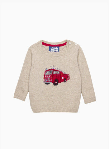 Chelsea Clothing Company Jumper Baby Fire Engine Jumper