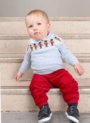 Chelsea Clothing Company Jumper Baby Guardsman Fair Isle Jumper