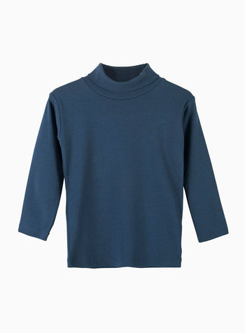 Unisex Classic Turtle Neck in Navy