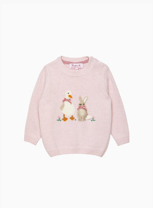 Confiture Jumper Baby Duck & Bunny Jumper