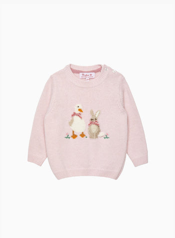 Confiture Jumper Baby Duck & Bunny Jumper