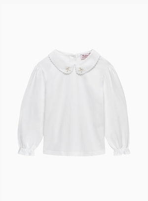 Confiture Top Amelia Bow Jersey Top