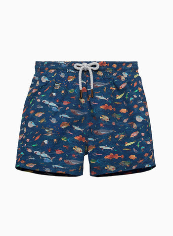 Hampton Swim Swimshorts Boys Swimshorts in Aquarium