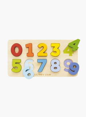 Le Toy Van Toy Le Toy Van Counting Wooden Numbers Shape Sorter