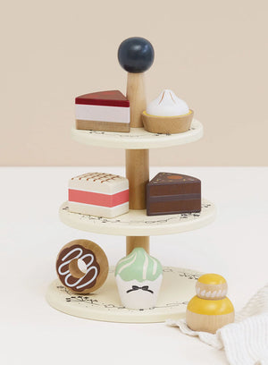 Le Toy Van Toy Three Tier Cake Stand