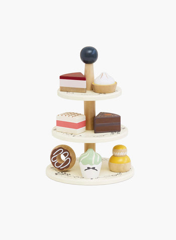 Le Toy Van Toy Three Tier Cake Stand