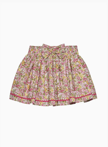 Lily Rose Skirt Bow Skirt in Penny