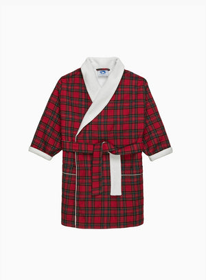 Original Pajama Company Bathrobe Cozy Tartan Bathrobe