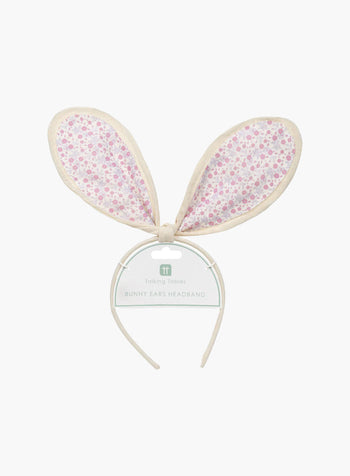 Talking Tables Toy Floral Bunny Ears Headband