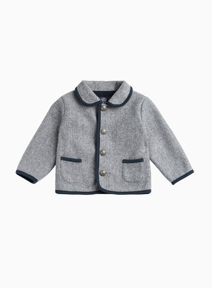 Trotters Heritage Jacket Harrison Jacket in Grey