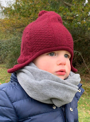 Jamie Hat in Burgundy