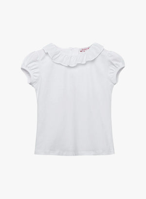 Willow Jersey Top in White