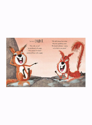 The Squirrels that Squabbled Board Book