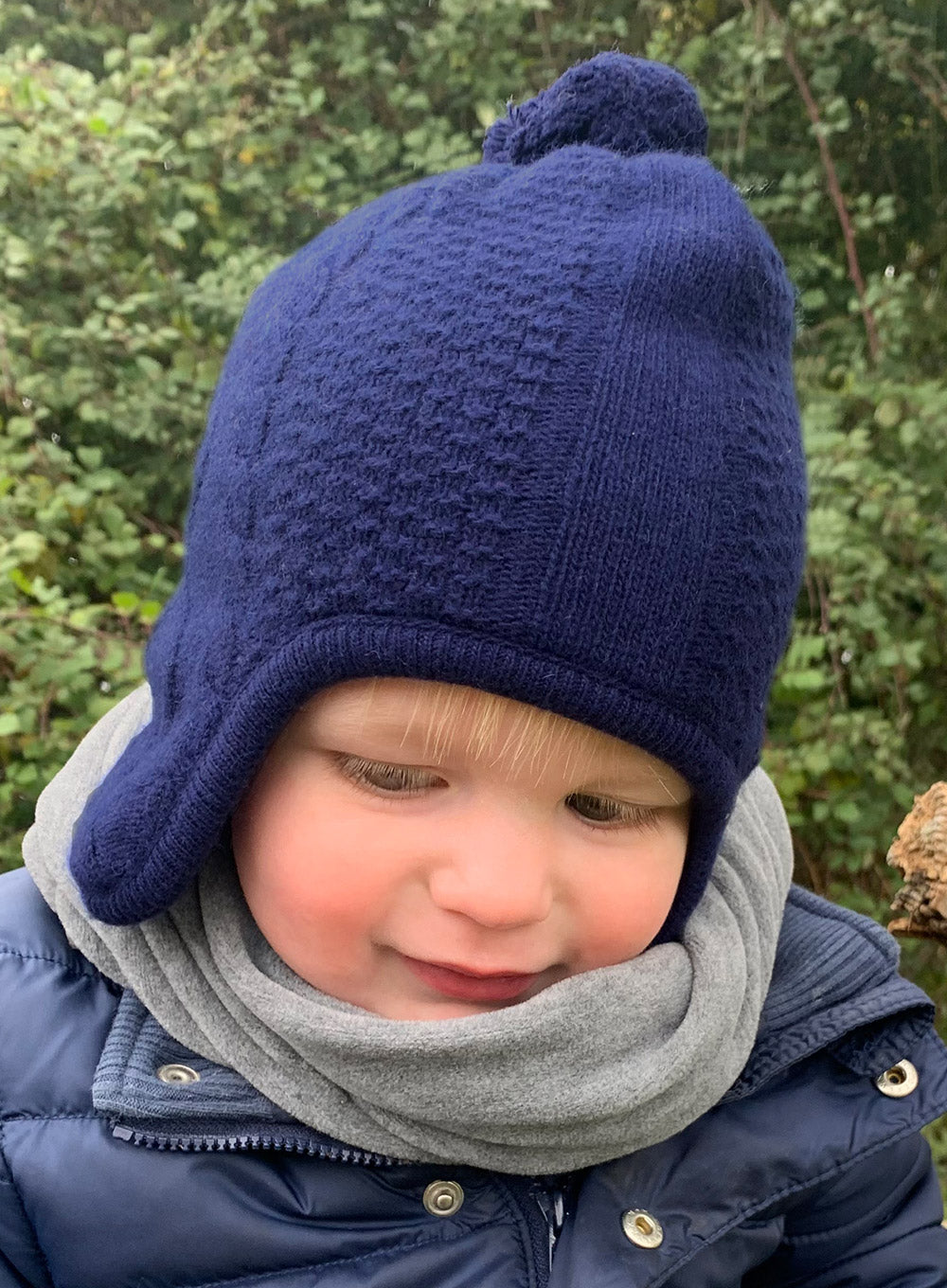 Chelsea Clothing Company Children's Jamie Hat Navy | Trotters London ...