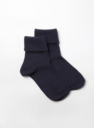 Chelsea Clothing Company Socks Little Triple Roll Socks in Navy - Trotters Childrenswear