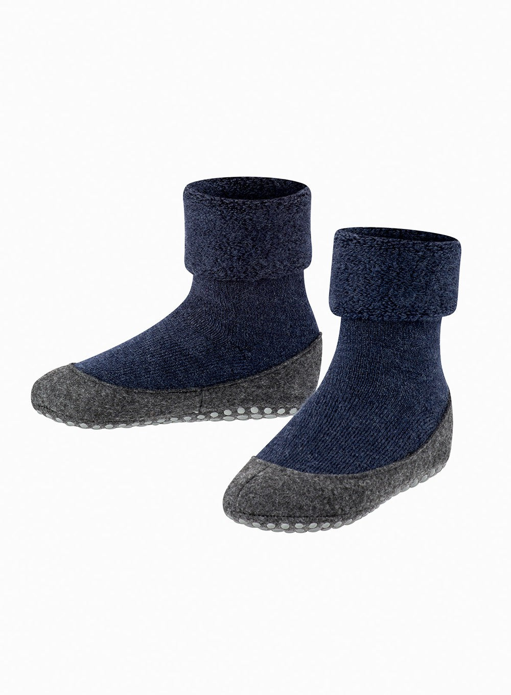 soort Afwijzen Elektricien Falke Cozy Shoe Slippers in Dark Blue | Trotters Childrenswear – Trotters  Childrenswear USA