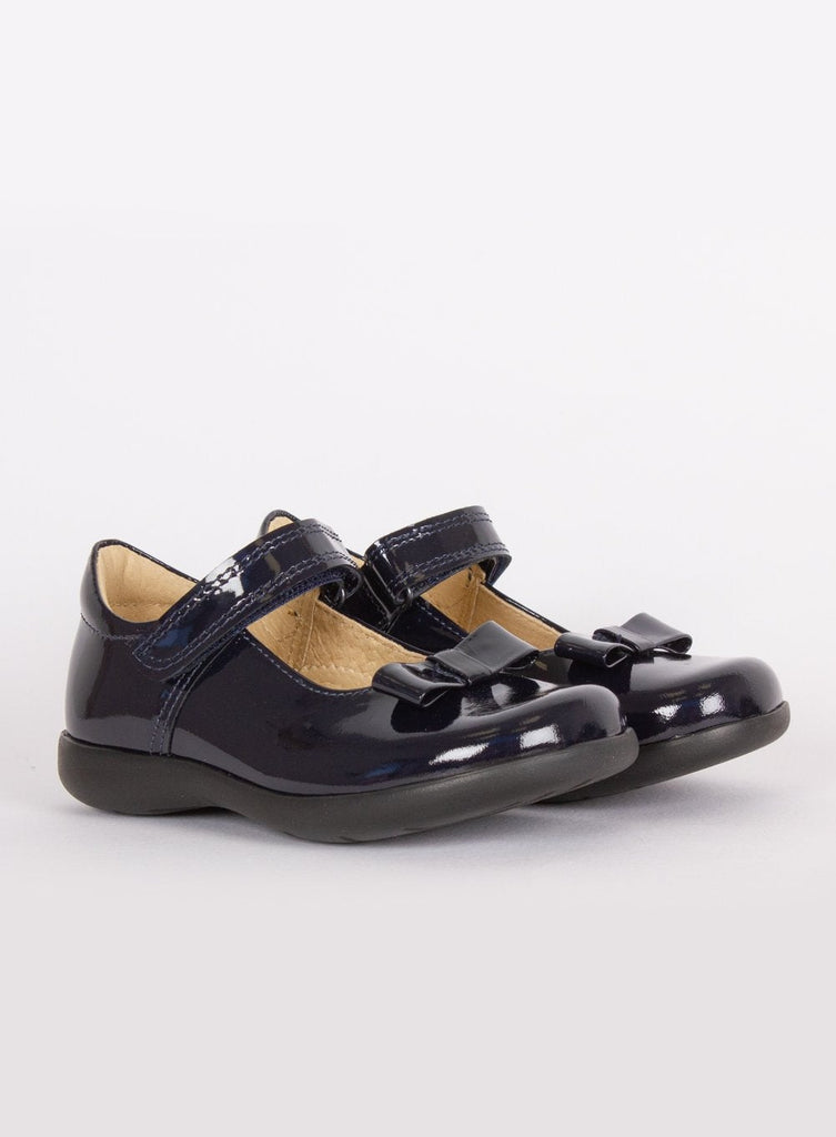 Hampton Classics Elsa School Shoes in Navy Patent | Trotters – Trotters ...