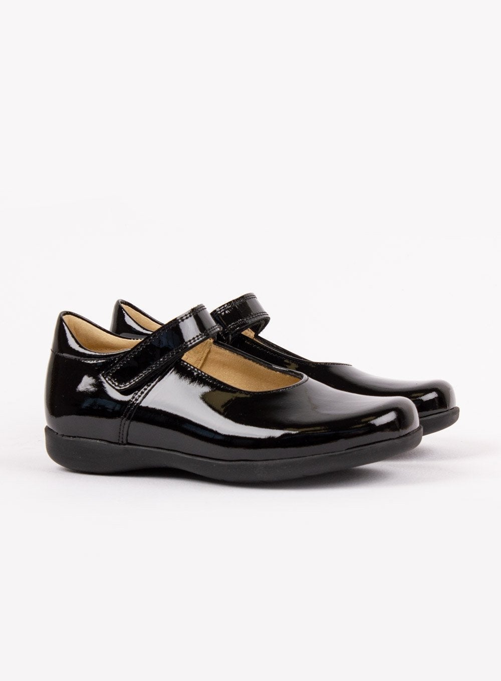 Hampton Classics Emily Girls School Shoes in Black Patent – Trotters ...