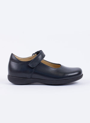 Hampton Classics School Shoes Hampton Classics Emily School Shoes in Navy - Trotters Childrenswear