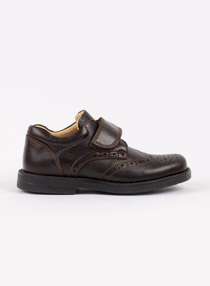 Hampton Classics School Shoes Hampton Classics Gregory School Shoes in Brown