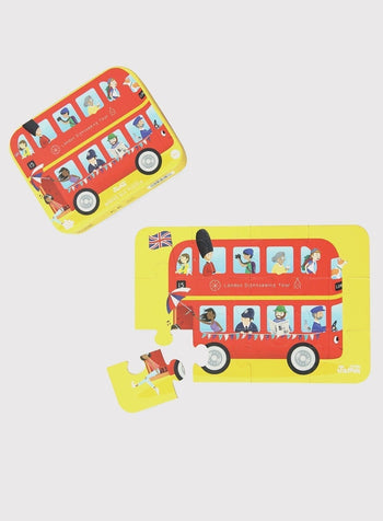 Indigo Jamm Toy Bernie London Bus Puzzle