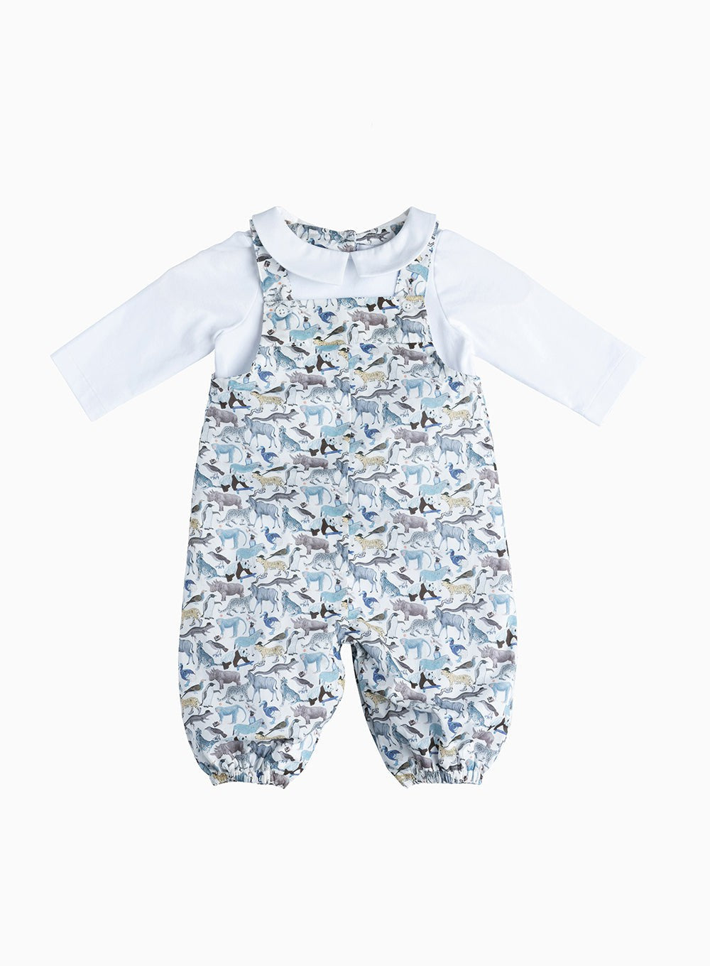 Buy Bodysuit & Jersey Dungarees Outfit Set - Green - Sets