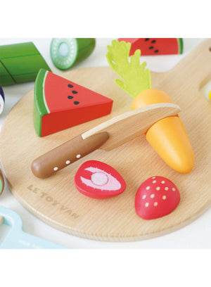 Le Toy Van Toy Le Toy Van Chopping Board with Super Food