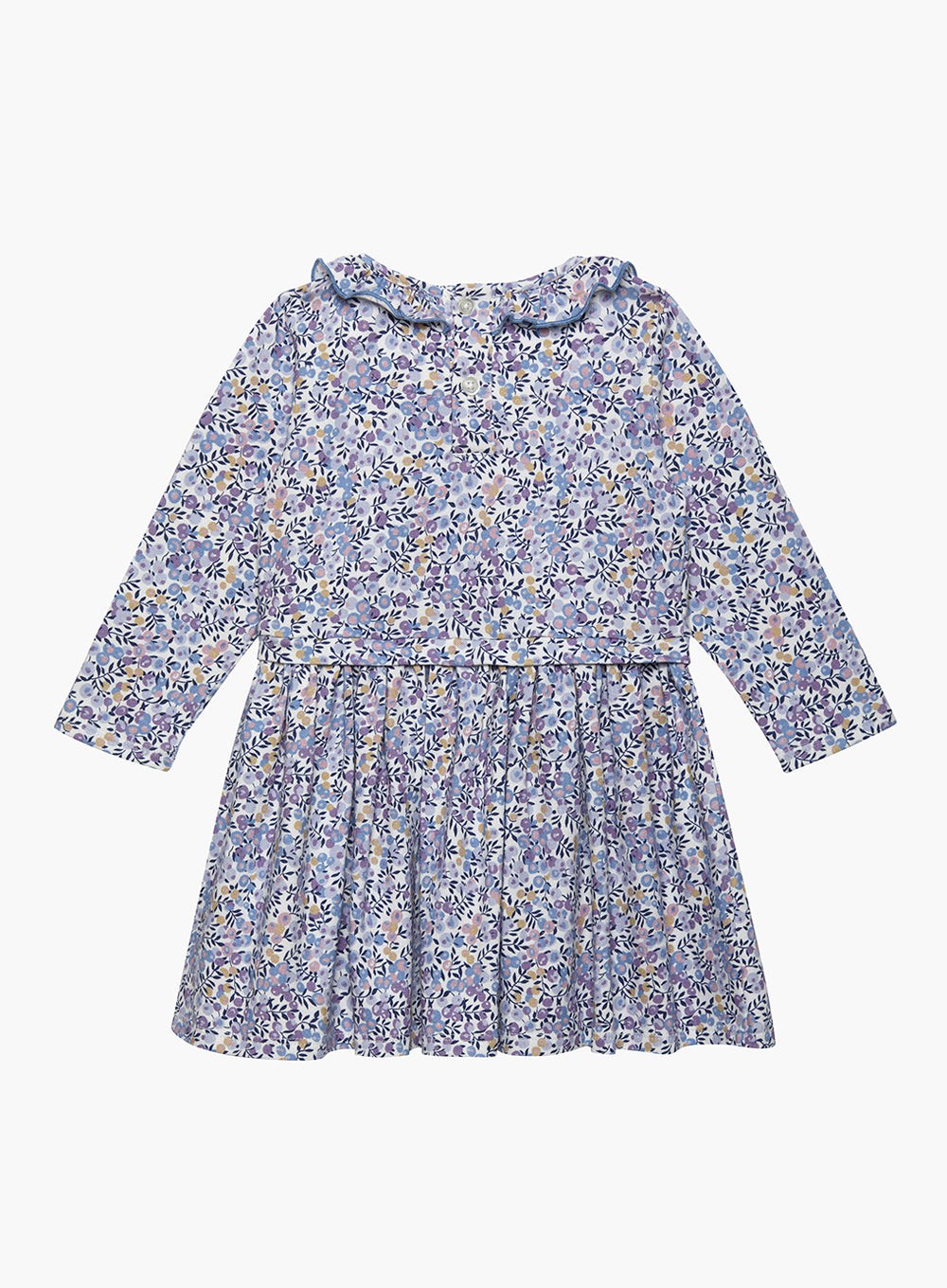 Baby Girls Wiltshire Jersey Dress Lilac Wiltshire | Trotters London ...