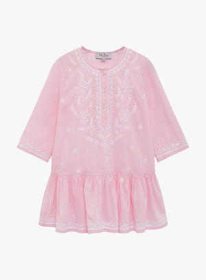 Lily Rose Kaftan Embroidered Kaftan in Pink