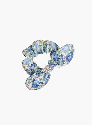 Lily Rose Scrunchie Bow Scrunchie in Blue Felicite