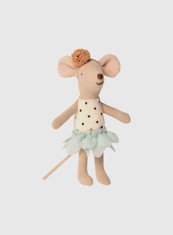 Maileg Toy Maileg Little Sister Mouse with a Suitcase