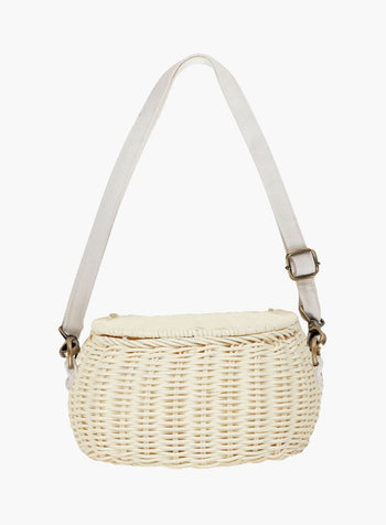 Olli Ella Basket Olli Ella Chari Bag in Chalk