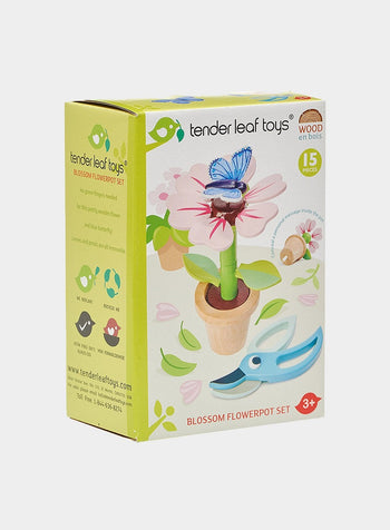 Tender Leaf Toys Toy Blossom Flower Pot