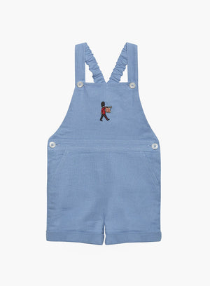 Thomas Brown Bib Shorts Baby Atticus Bib Shorts in French Blue