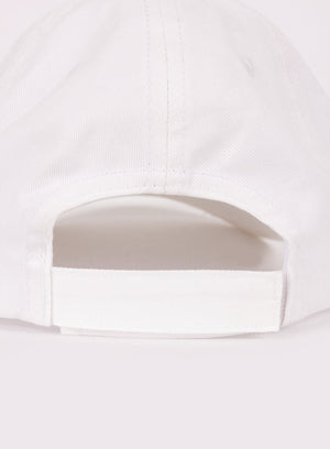 Thomas Brown Hat Charlie Cap in White