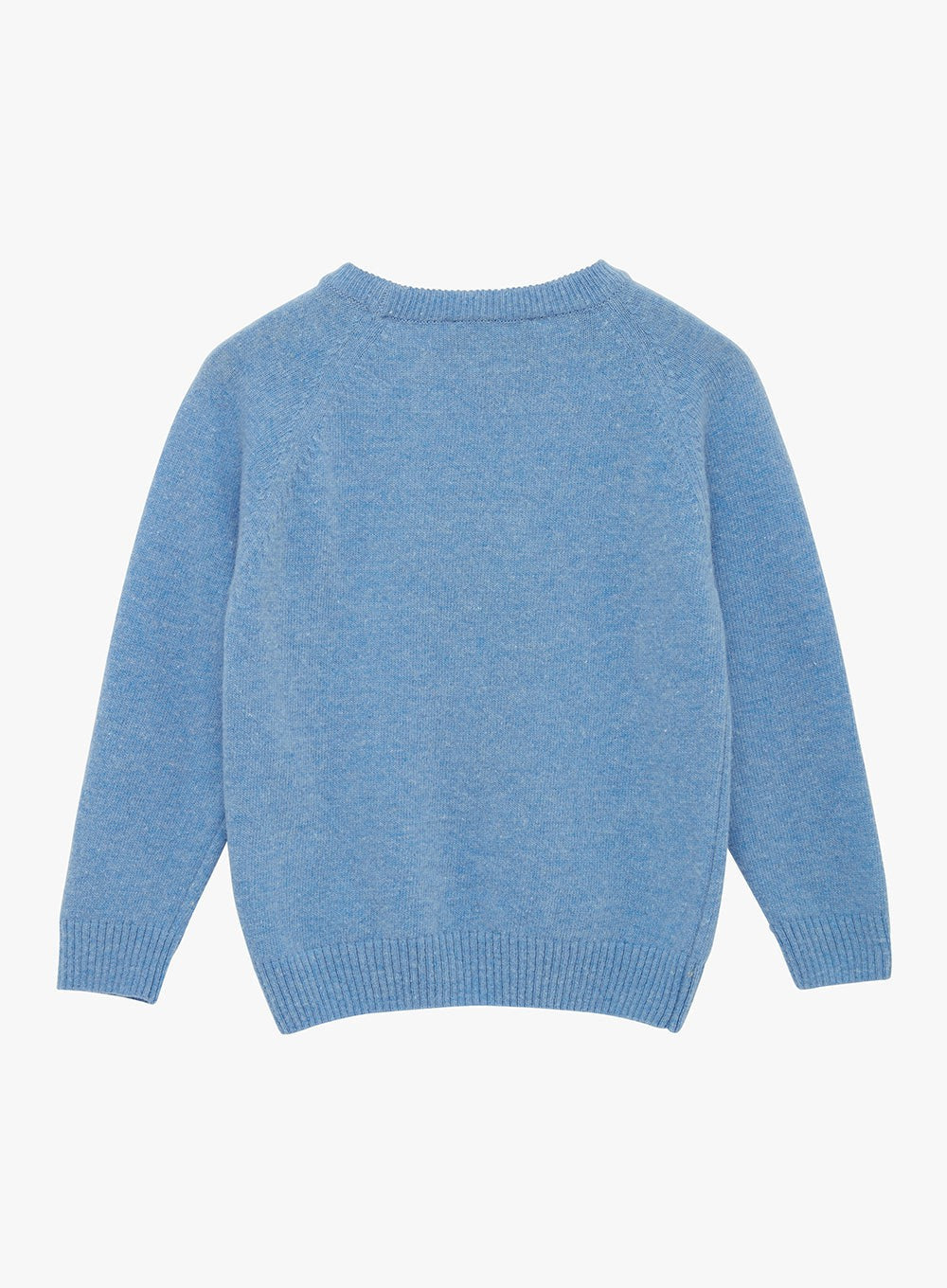 Thomas Brown Boys Edgar Elephant Sweater Mid Blue | Trotters London ...