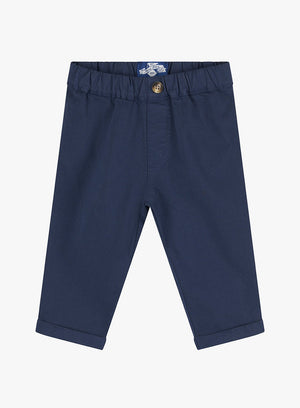 Thomas Brown Trousers Little Orly Trousers in Navy