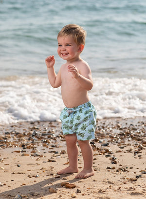 Trotters Swim Swimshorts Baby Swimshorts in Turtle