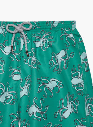 Mens Daddy & Me Swimshorts in Octopus