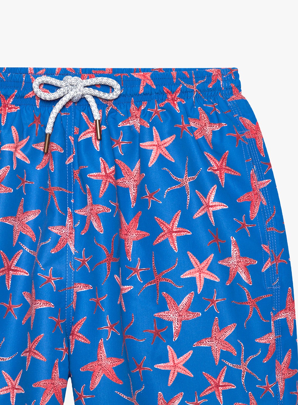 MC2 Saint Barth Man Smooth Swim Shorts with Seastar Print S