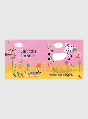 Usborne Book Don't Tickle the Lion Board Book - Trotters Childrenswear