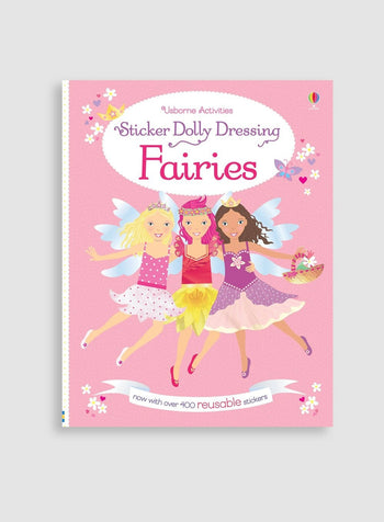 Usborne Book Usborne's Dolly Dressing Fairies Sticker Book - Trotters Childrenswear