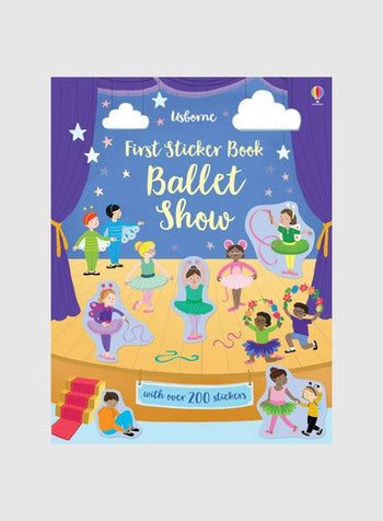 Usborne Book Usborne's First Sticker Book: Ballet Show - Trotters Childrenswear