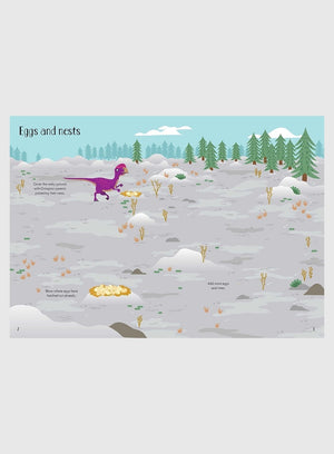 Usborne Book Usborne's Little First Dinosaur Sticker Book - Trotters Childrenswear