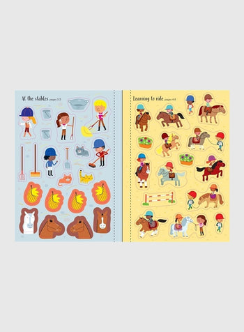 Usborne Book Usborne's Little First Stickers: Horses & Ponies